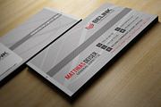 Simple Grey Business Card, a Business Card Template by Marvel (Thumbnail 3 of 3)