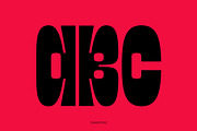 Bedrock Display Font, a Sans Serif Font by RobynMak (Thumbnail 3 of 9)