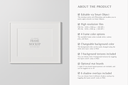 4x5 Frame Mockup Landscape, a Household Mockup by Lelu Art Design (Thumbnail 6 of 11)
