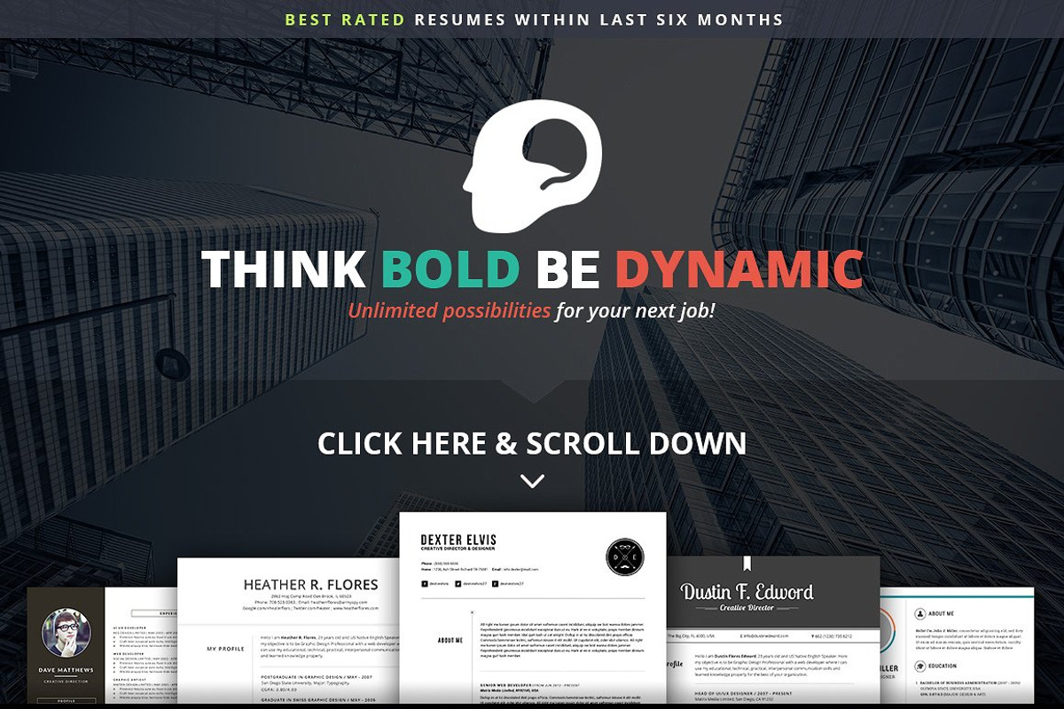 Top Sellers Resume Mega Bundle, a Resume Template by SNIPESCIENTIST (Photo 4 of 5)