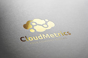 Cloud Metrics, a Branding & Logo Template by Vectorwins Premium Shop (Thumbnail 3 of 4)