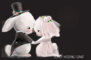 HareLove, an Animal Illustration by Eve Farb (Thumbnail 3 of 3)