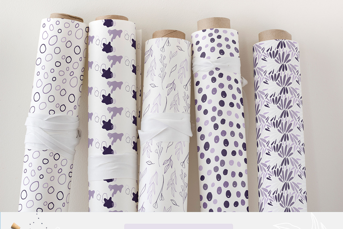 Viola Collections Patterns&Shapes, a Decorative Illustration by Teresa ...