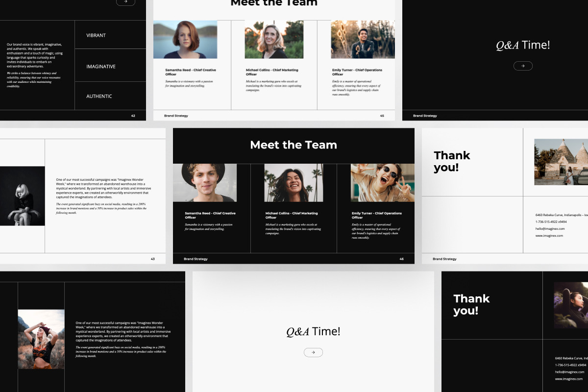 Brand Strategy - PowerPoint, a Presentation Template by Design18th (Photo 11 of 11)