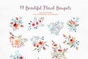 Watercolor Clipart - Reminiscence, a Decorative Illustration by BMACHINA Labs. (Thumbnail 13 of 13)