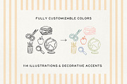 Back to School Hand-Drawn Elements, an Illustration by Claire Emery Designs (Thumbnail 2 of 5)