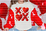 Coquette XOXO Valentine Design, Png, an Illustration by CreationArt (Thumbnail 4 of 6)