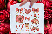 Teacher Valentine Coquette Shirt Des, a Graphic by Libby Wishes (Thumbnail 6 of 7)