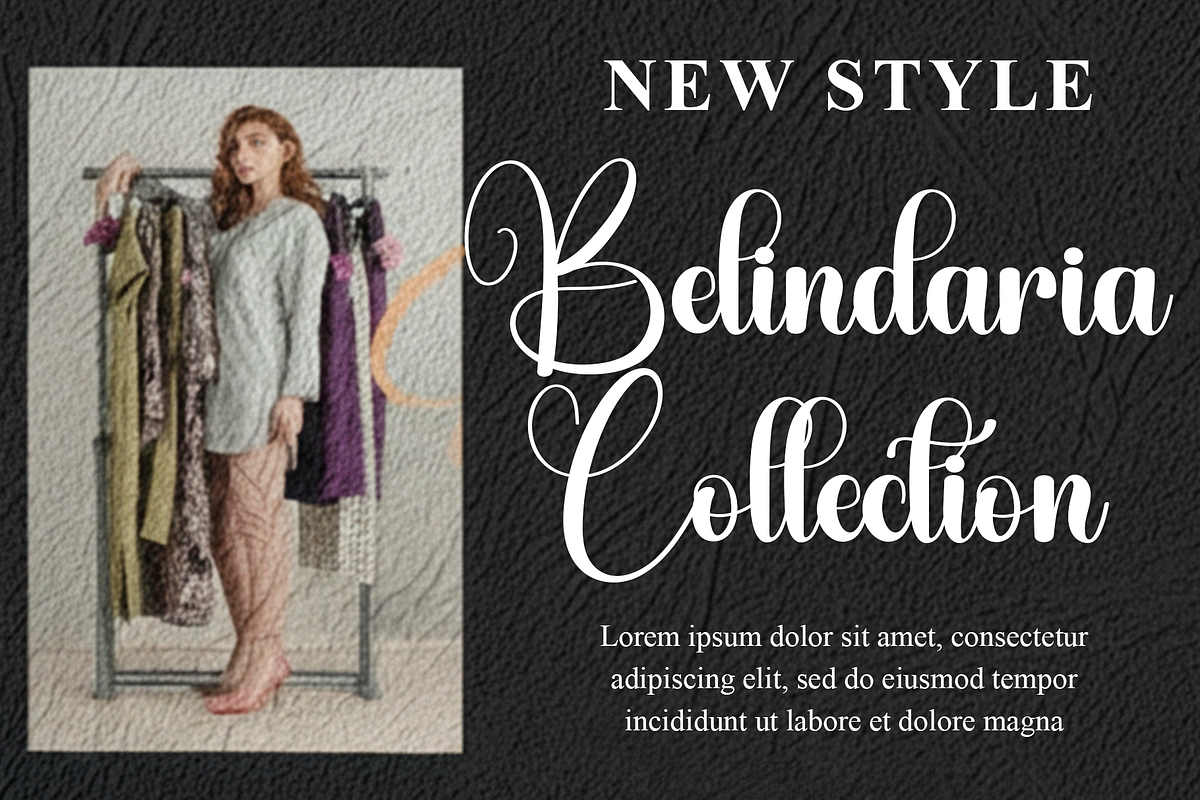Belgia Calligraphy, a Handwritten Font by InermediaSTUDIO (Photo 8 of 8)