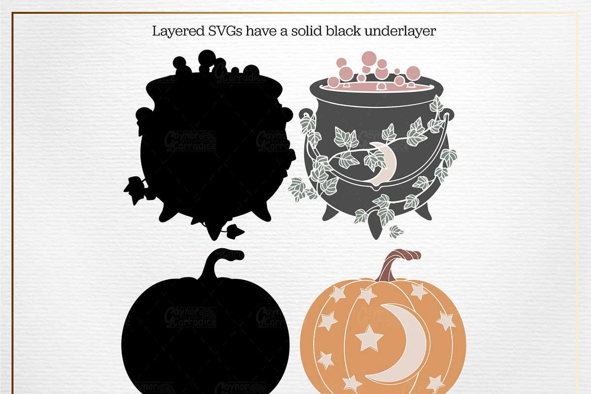 Woodland Witch - Vector SVG Bundle, an Animal Illustration by Gaynor Carradice Designs (Photo 3 of 4)
