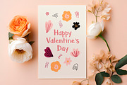 Be my Valentine flowers collection, a Seasonal Illustration by Volha Studio (Thumbnail 2 of 11)