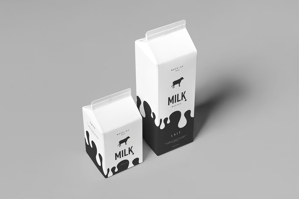 Milk Mock-up, a Packaging Mockup by zippypixelstudio (Photo 10 of 10)