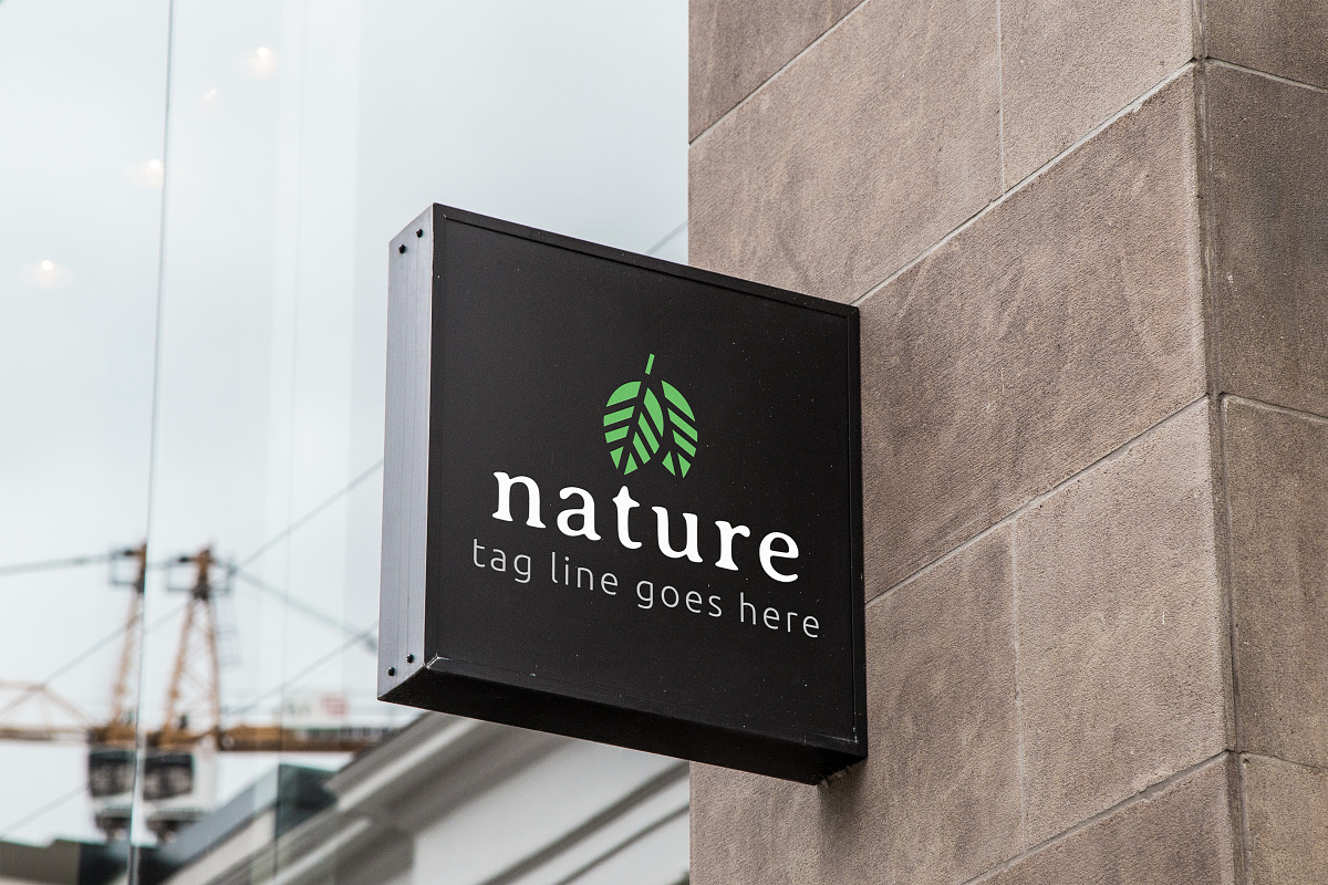 Nature Leaf Vector Logo Template, a Branding & Logo Template by GladicMonster (Photo 13 of 26)