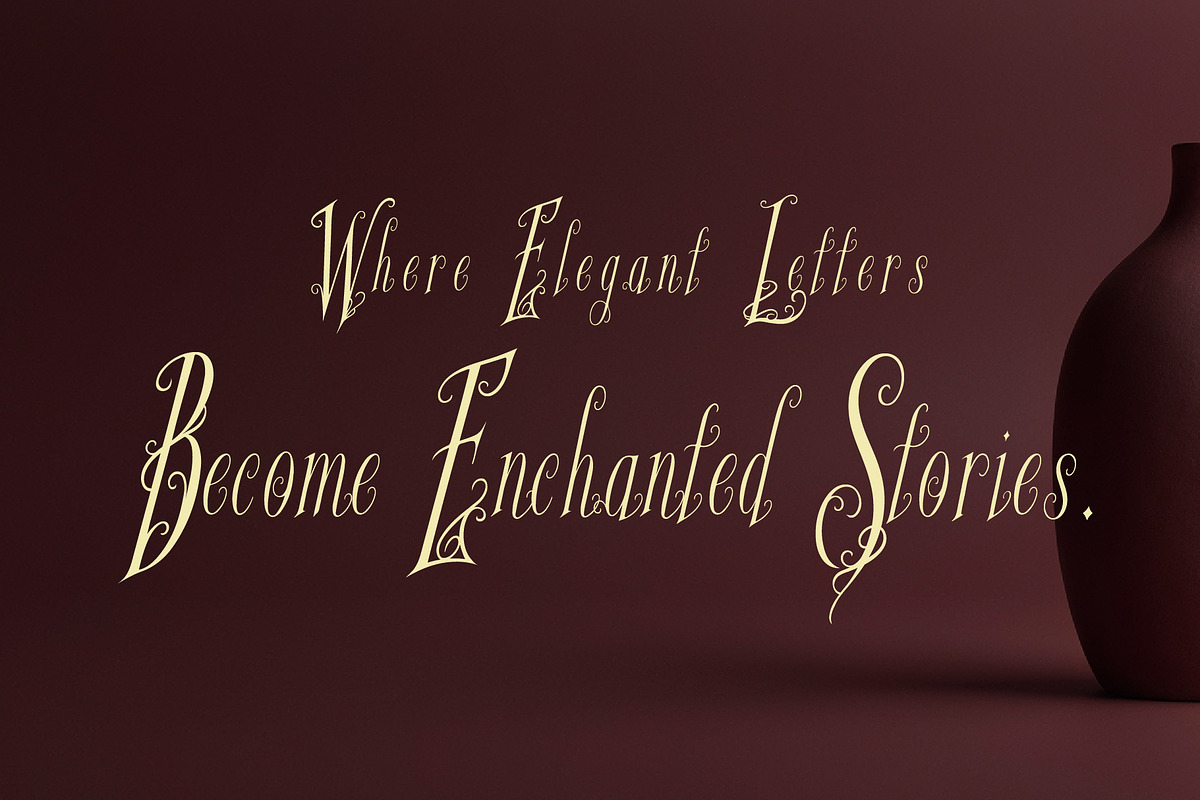 Glyphera Amber - Magical Story Font, a Handwritten Font by HypeWorksCo (Photo 3 of 24)