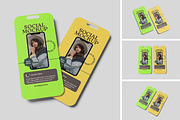Social Media Mockup, an iPhone Mockup by kebunmockup (Thumbnail 1 of 5)
