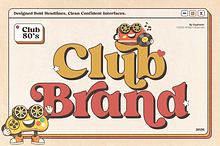 GC Club Brand - Bold Retro Serif