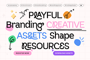 Mangole - Decorative Playful Font, a Sans Serif Font by TokoPress (Thumbnail 13 of 14)