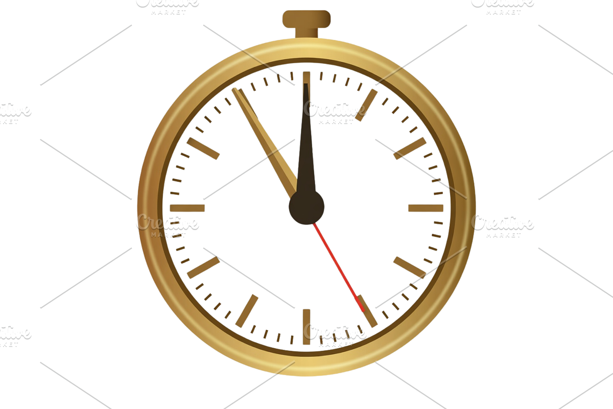 Countdown Clock Clipart, a Seasonal Illustration by Creative design (Photo 6 of 7)
