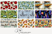 70 New York City seamless pattern, a Pattern Graphic by Poppy Lane Studio (Thumbnail 4 of 10)