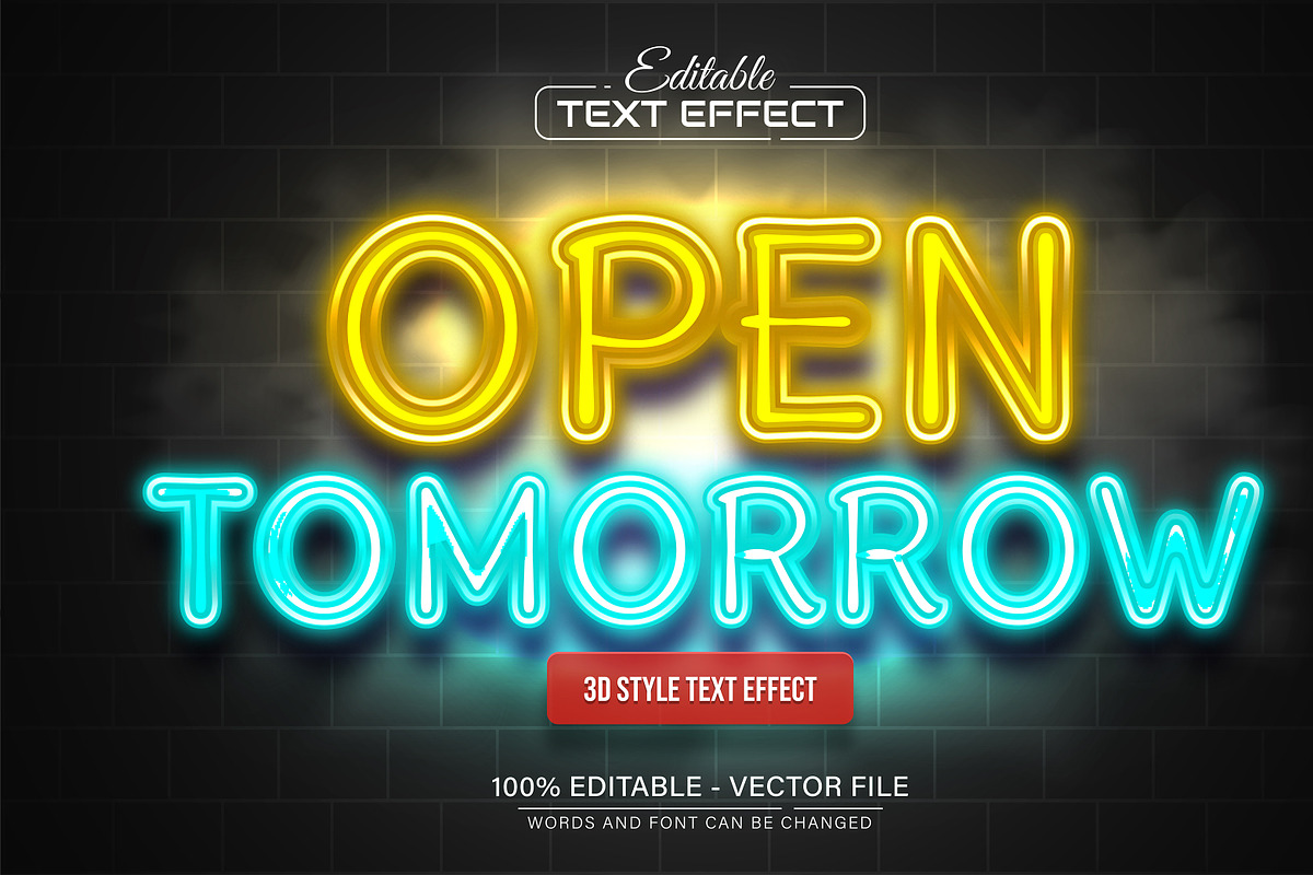 3D Text Effects Collection Vol 34, a Graphic by Aglonemadesign (Photo 3 of 9)