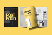 Oedin Personal Portfolio, a Brochure Template by Kreatype Studio (Thumbnail 1 of 12)