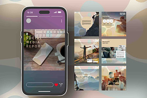 Modern Instagram Report Templates