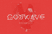 ND Godwave Chaotic Experimental, a Handwritten Font by Nouric Design (Thumbnail 1 of 5)