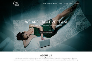 2k - Creative PSD Template