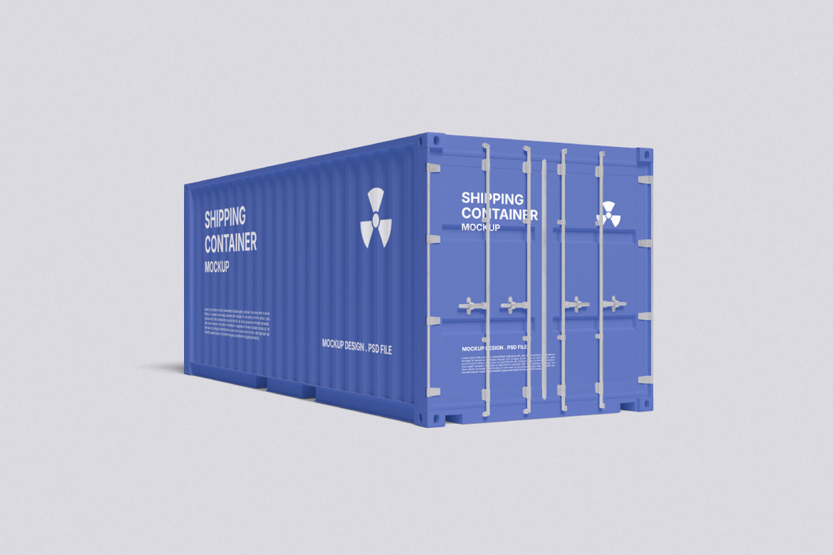 Shipping Container Mockup Bundle Set, a Cups & Container Mockup by Rielismee (Photo 2 of 5)