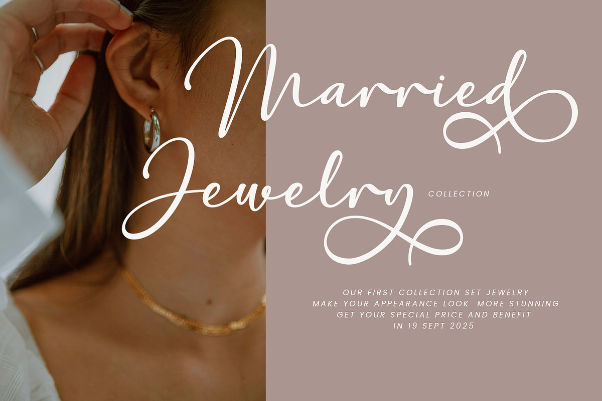 Modern Winsley – Signature Script, a Script Font by Imiftype Studio (Photo 2 of 10)