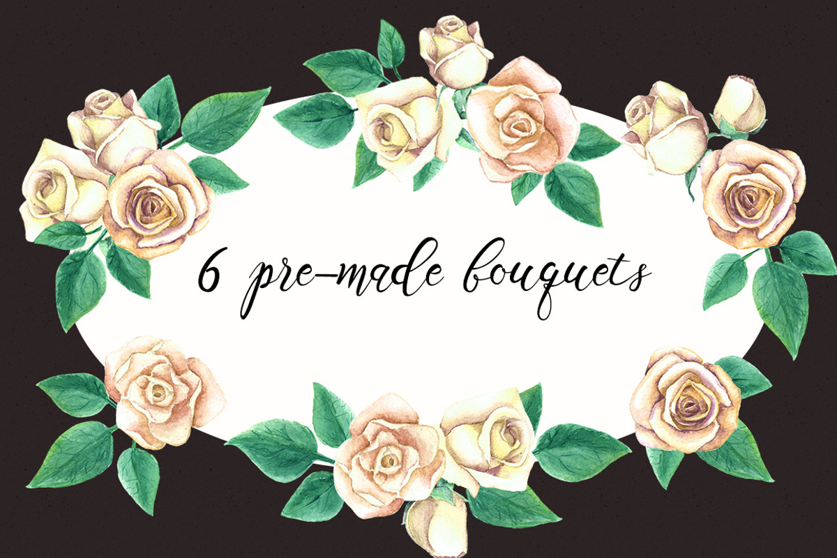Watercolor Floral BUNDLE, an Illustration by WBS Design (Photo 24 of 27)