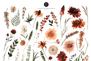 Watercolor Flower -Terracotta Floral, an Illustration by Beigetime (Thumbnail 10 of 13)