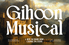 Gihoon Musical Modern Serif Font
