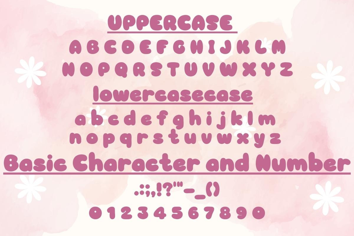 Aint No Groovy Valentine - Handwritt, a Handwritten Font by Charmingbear59.design (Photo 5 of 5)