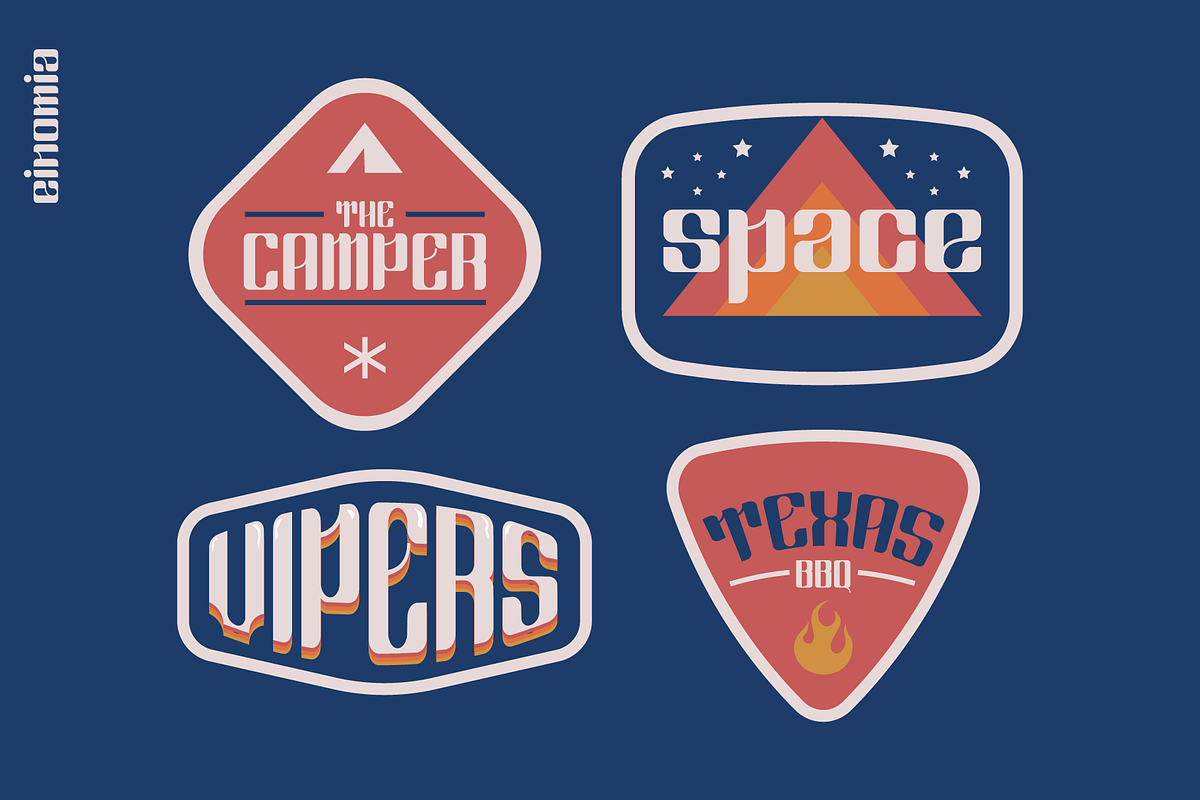 Einomia, a Sans Serif Font by Badsign Type (Photo 7 of 8)
