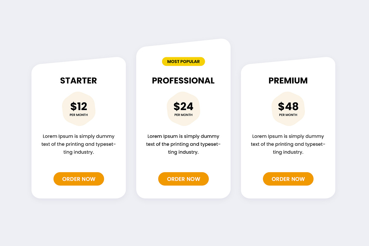 Pricing Tables, a Templates & Theme by Youme Techworld (Photo 4 of 4)