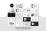 Minimalist Canva Sales Page Template, a Landing Page Template by The Blog Creative (Thumbnail 6 of 8)
