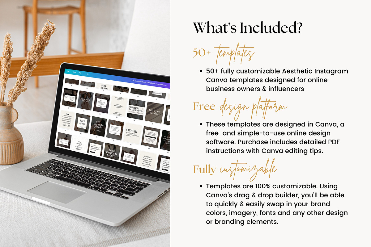 Aesthetic Instagram Quotes Canva, a Social Media Template by Fallon Gerst (Photo 7 of 11)