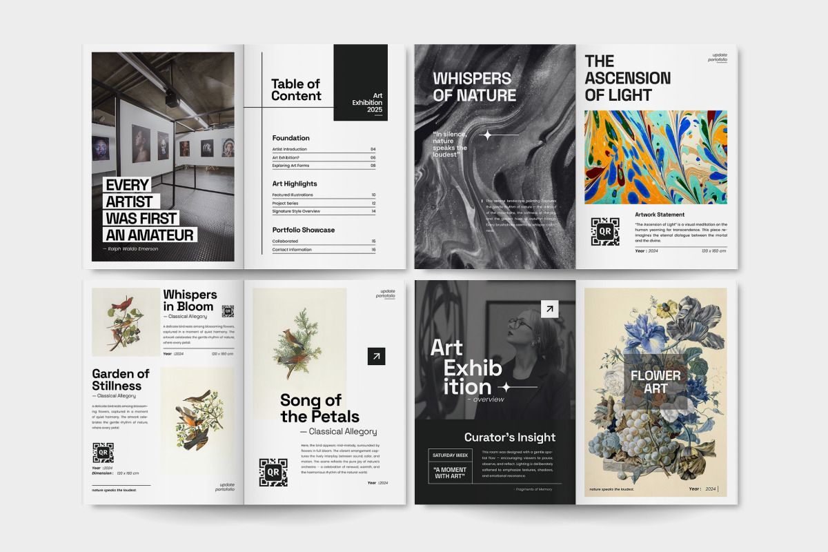 Modern Illustration Portfolio Brochu, a Brochure Template by twinstd (Photo 3 of 6)