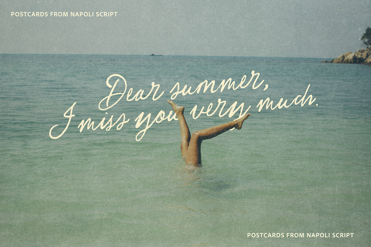 Postcards from Napoli Script, a Font by Nicky Laatz (Photo 29 of 36)