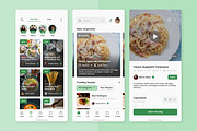 NomNom - Food Recipe Mobile App, an App Template by twinstd (Thumbnail 5 of 5)