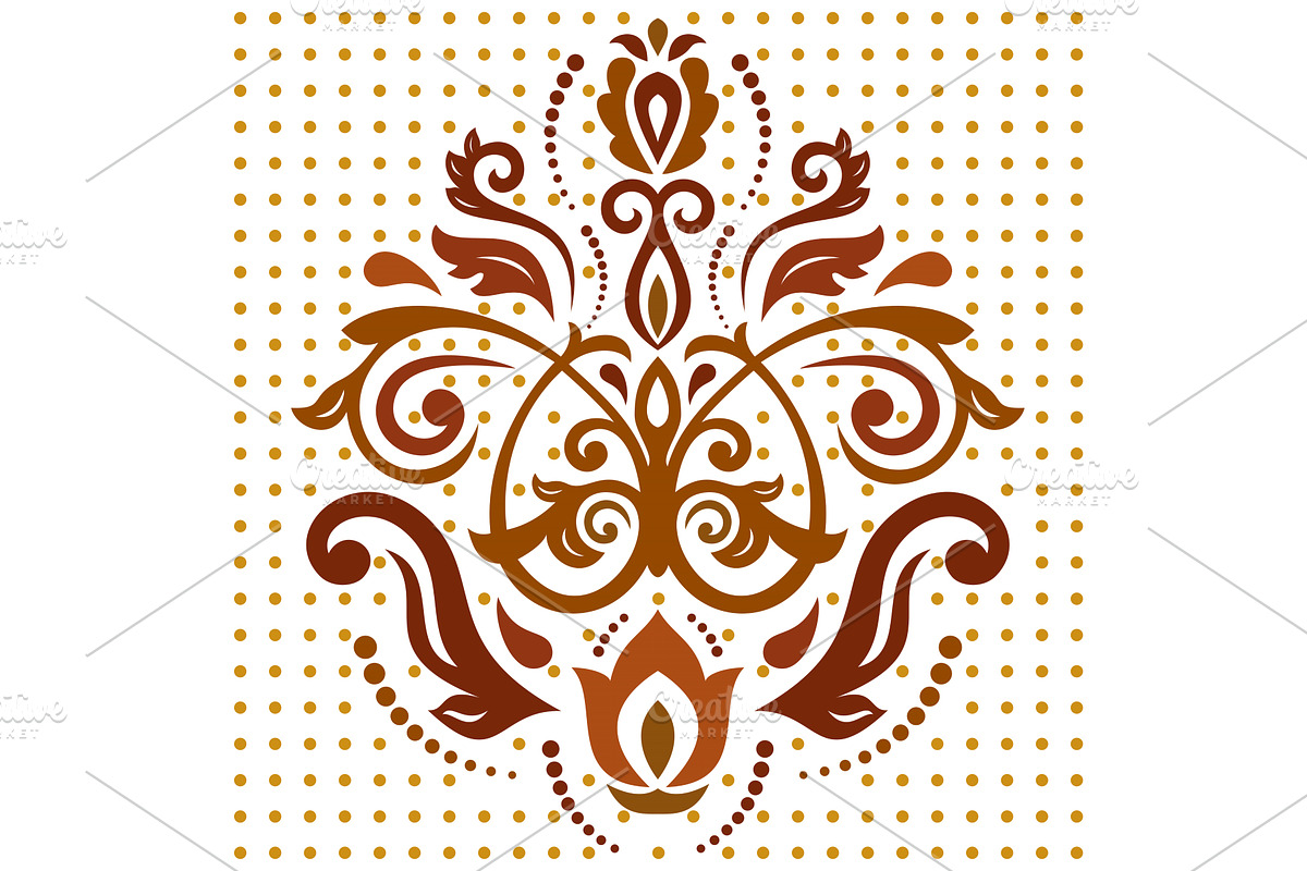 Classic Vector Fine Pattern With, an Illustration by FineArtStudio (Photo 1 of 3)