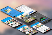 Material DesignUI kit, an UI Kit Template by DeviserWeb (Thumbnail 2 of 2)