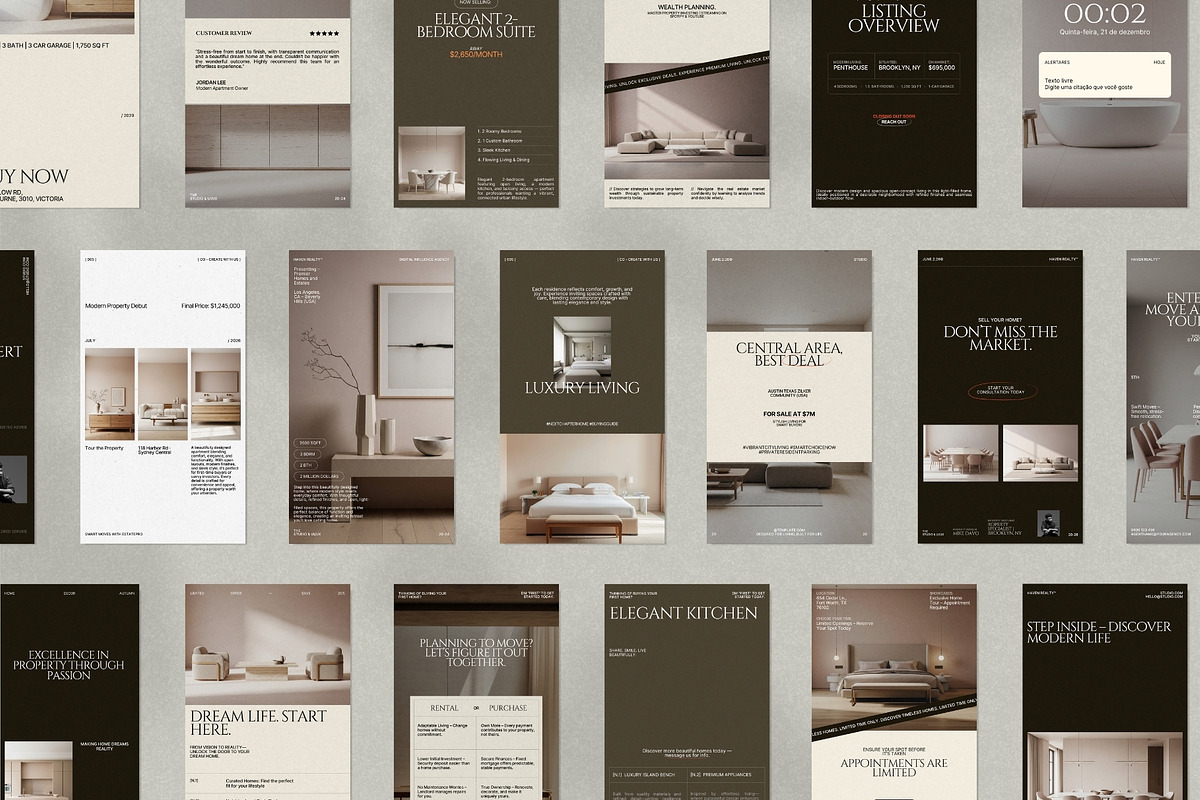 Modern Real Estate Instagram Stories, a Social Media Template by Pixel Grid (Photo 9 of 10)
