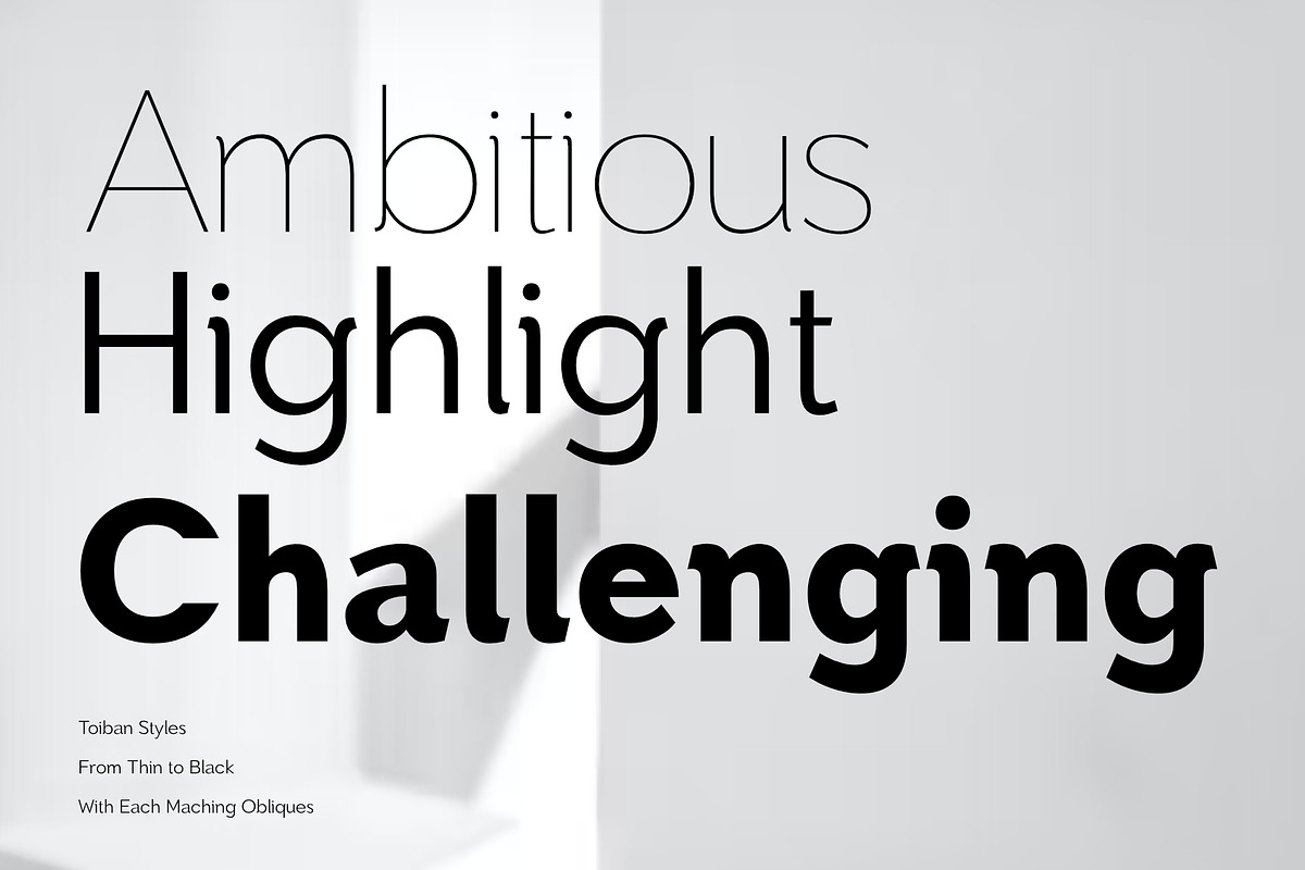 Toiban Font Family, a Sans Serif Font by Sealoung (Photo 5 of 12)