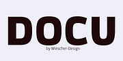 Docu, a Sans Serif Font by Wiescher-Design (Thumbnail 1 of 4)