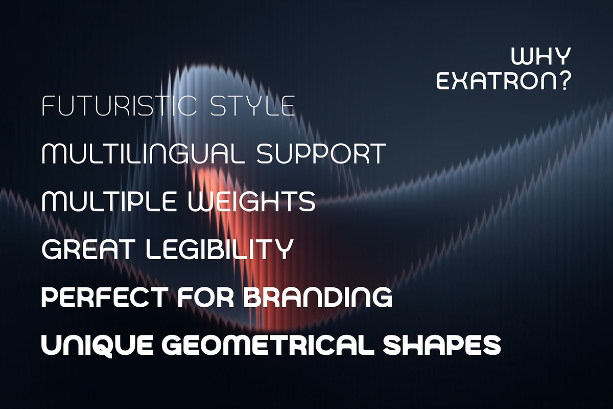 Exatron - Corporate Technology Type, a Sans Serif Font by HipFonts (Photo 5 of 11)