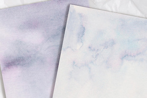 Set Of 14 Watercolor Backgrounds