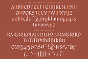 Glowy - Modern Serif Font, a Serif Font by RedyStudio (Thumbnail 10 of 10)