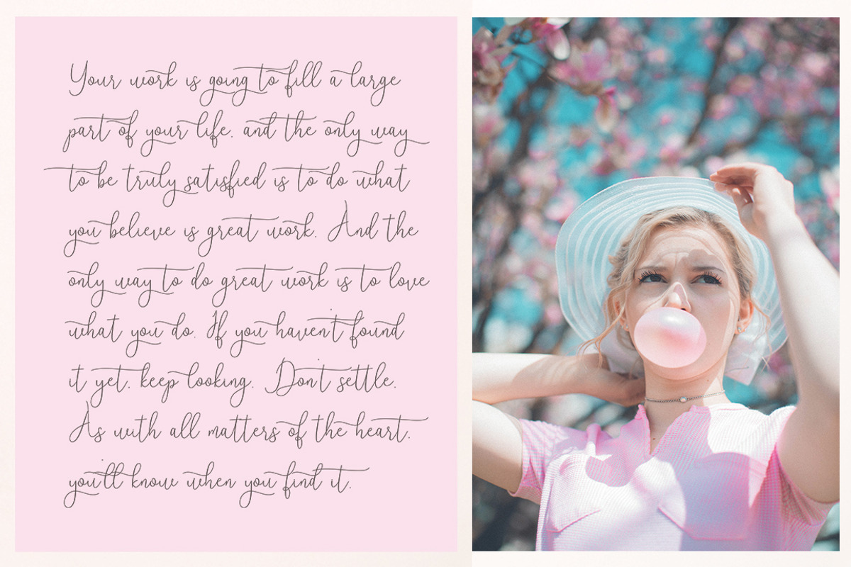 Reading Signature Font preview 5
